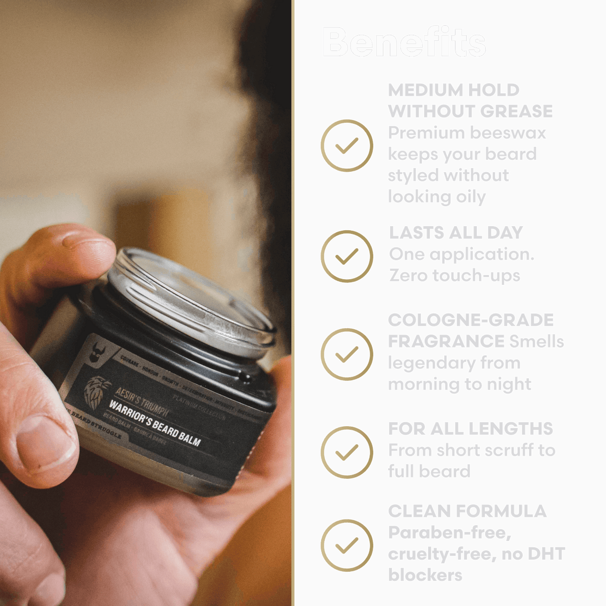 Warrior's Beard Balm – alternate product view 2