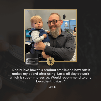 Warrior's Beard Balm – supplier review graphic