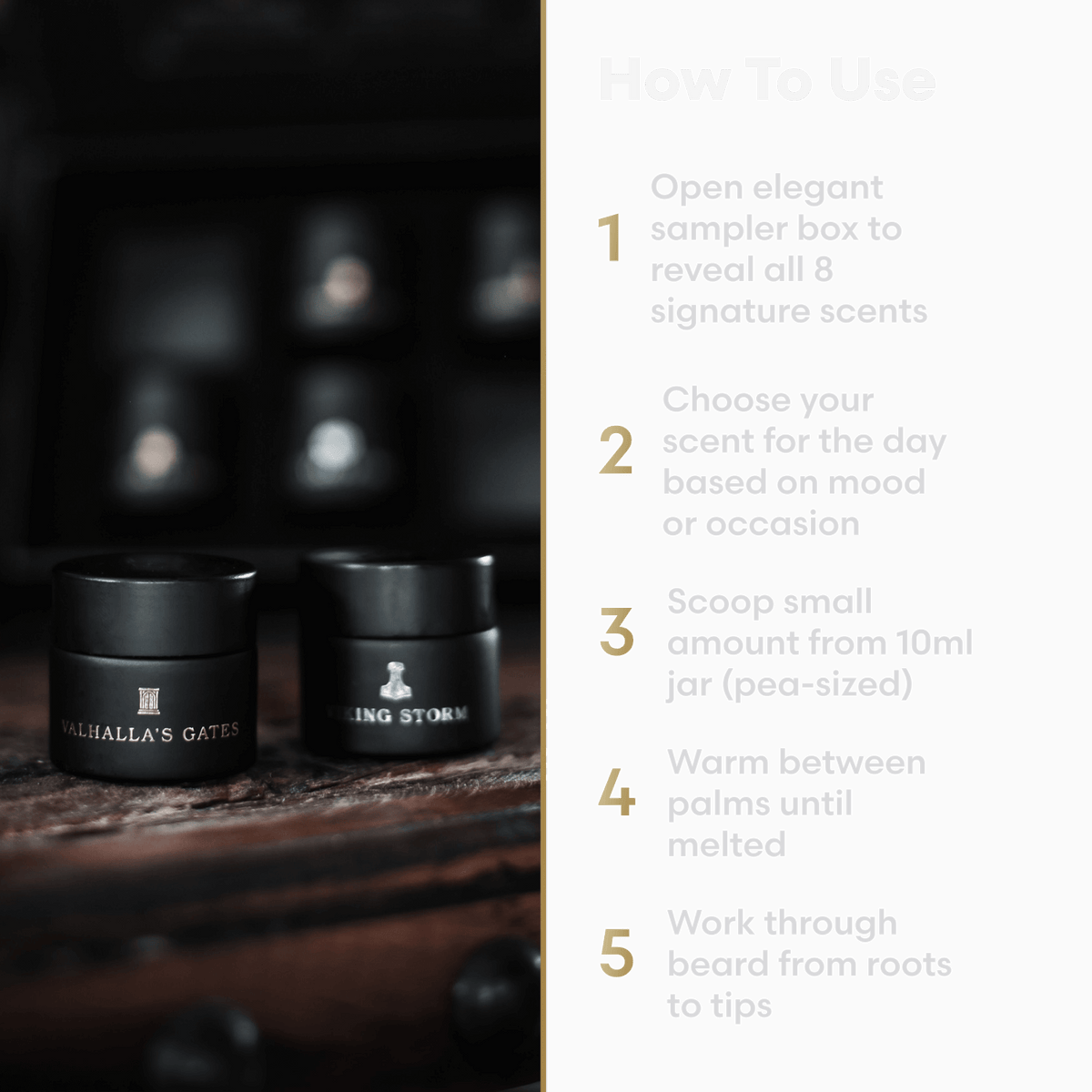 Balm Sampler Kit – how to use