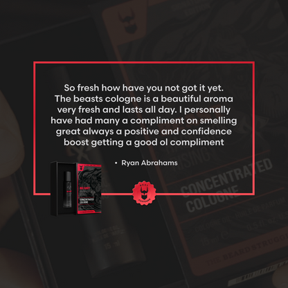 Concentrated Cologne - Beast – supplier review graphic
