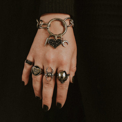 Silver Talisman Charm Bracelet – product image 2