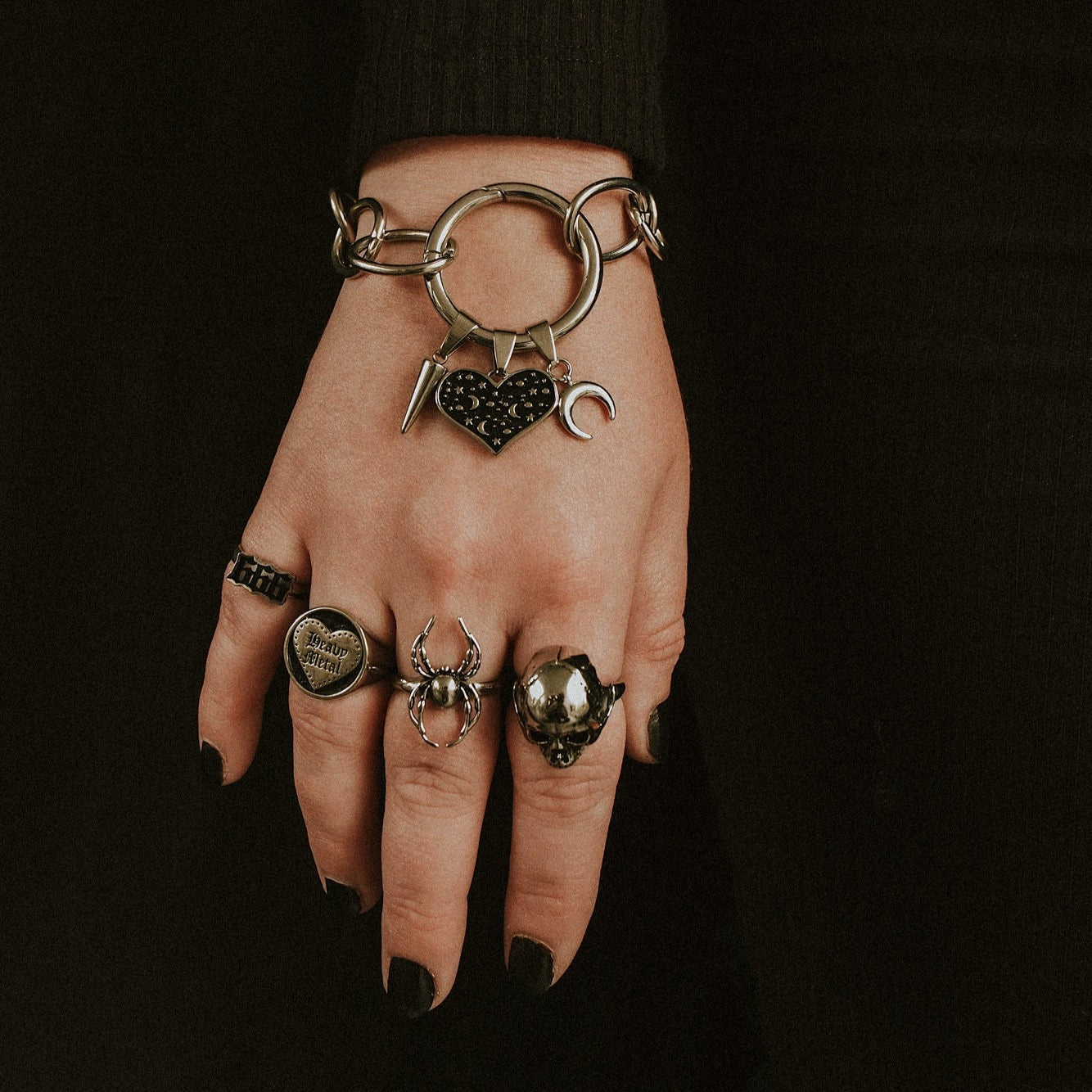 Selene Moon Charm – product image 2