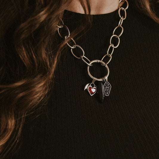 Black Onyx Crystal Charm – product image 2