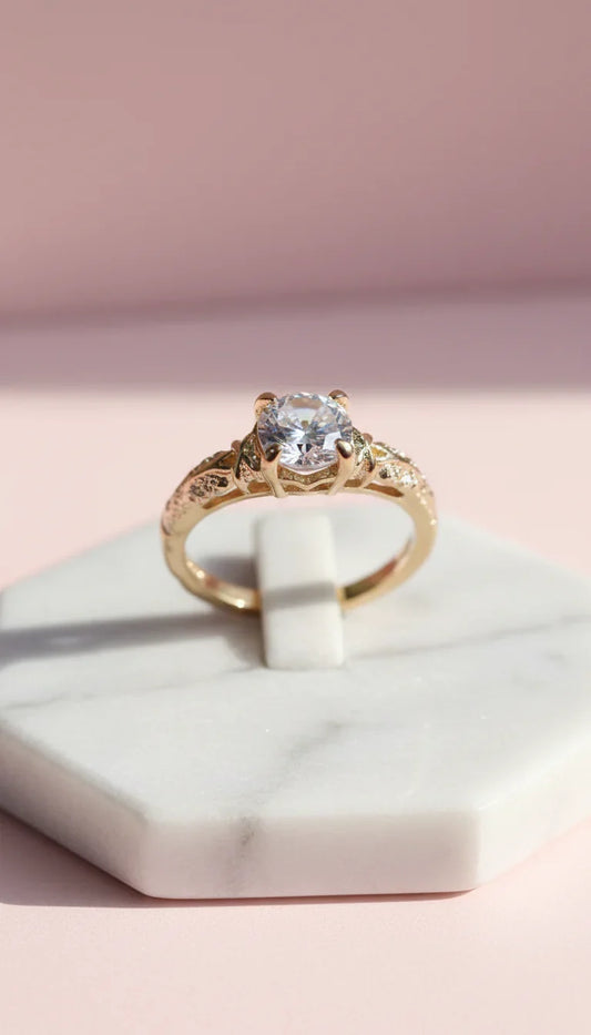 Crystal Ring Gold Box set of 12 – product image 1 of 1
