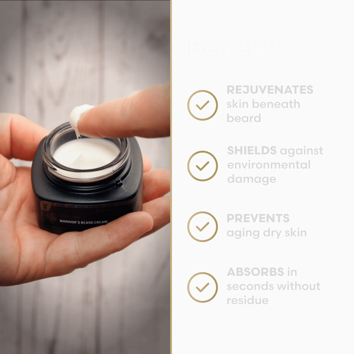 Beard Cream: Defeat Dryness and Itch – alternate product view 2