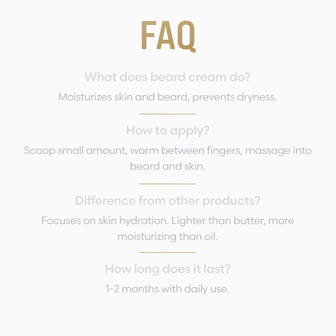 Beard Cream: Defeat Dryness and Itch – alternate product view 6