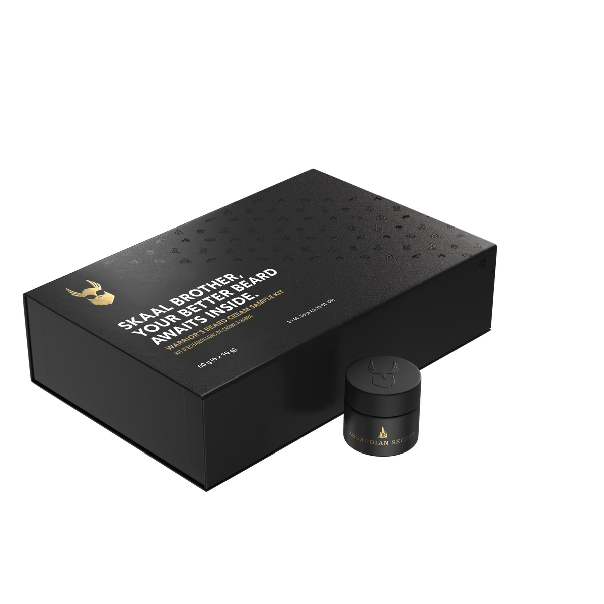 Beard Cream Sampler Kit – set contents