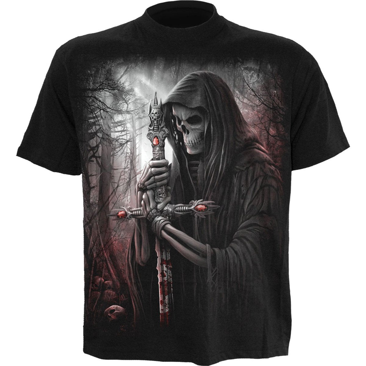 Soul Searcher Black Graphic T-Shirt – product image 1