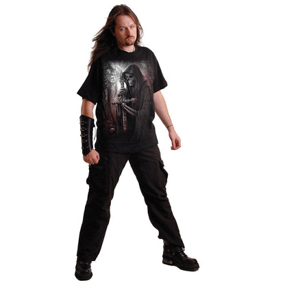 Soul Searcher Black Graphic T-Shirt – product image 3