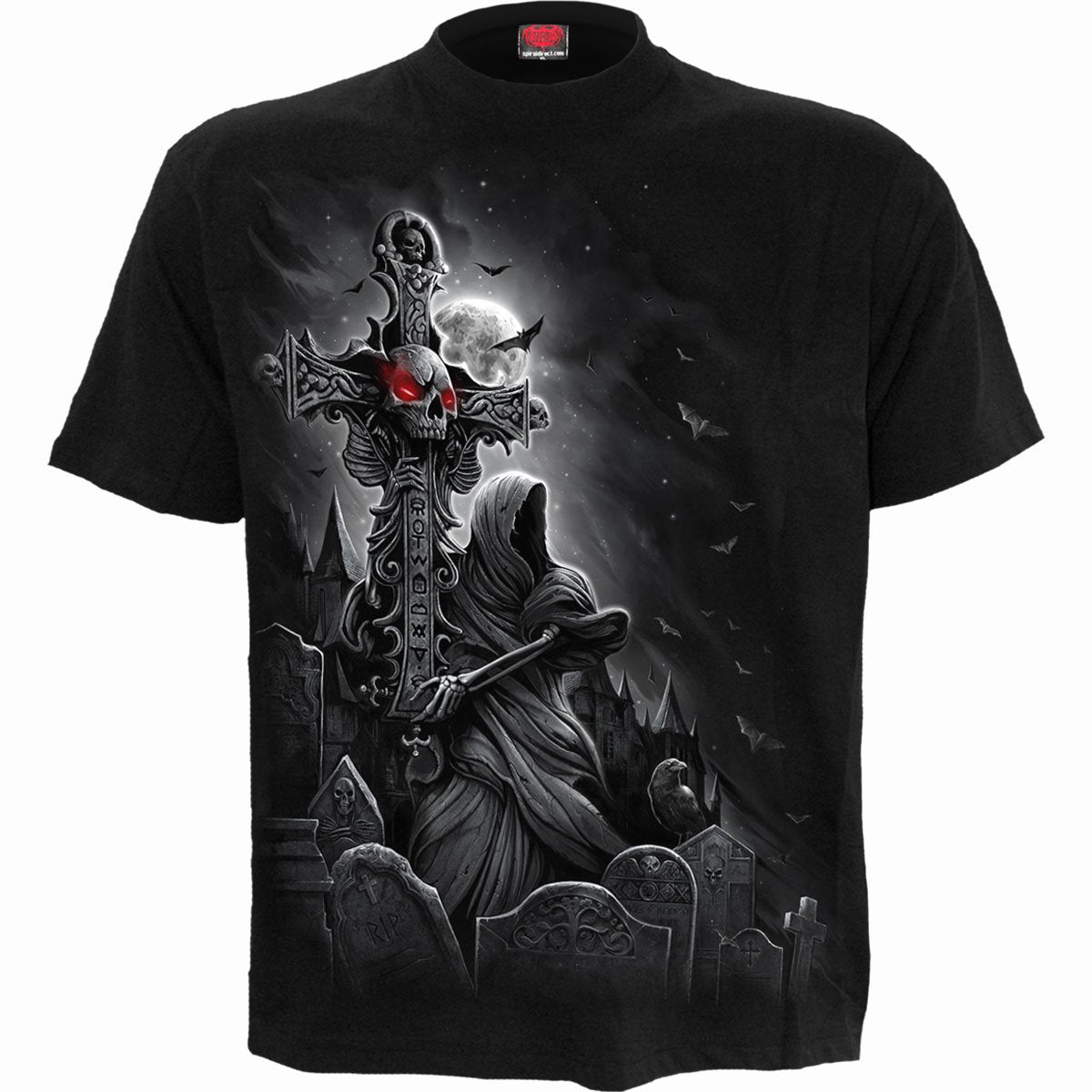 Grave Walker Black Graphic T-Shirt – product image 1