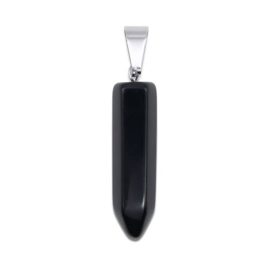 Black Onyx Crystal Charm – product image 1