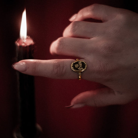 Gold Til Death Ring – product image 2 of 2