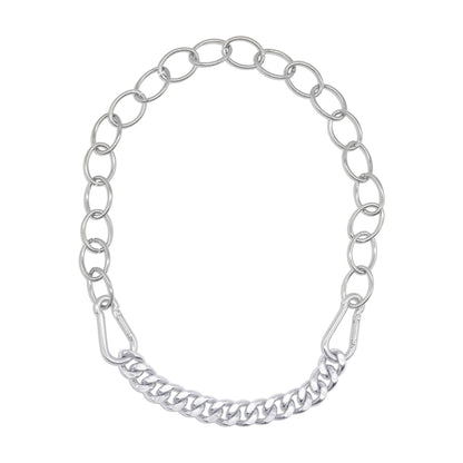 Anarchy Stainless Steel Multi-Chain Necklace – product image 1