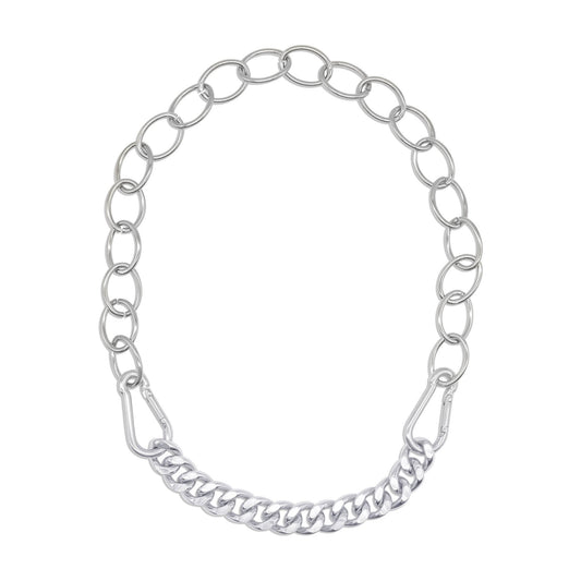 Anarchy Stainless Steel Multi-Chain Necklace – product image 1
