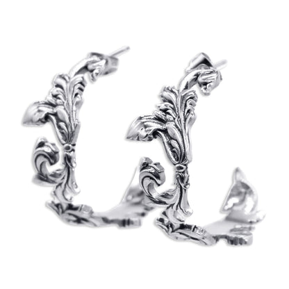 Malice Filigree Hoop Earrings – product image 1