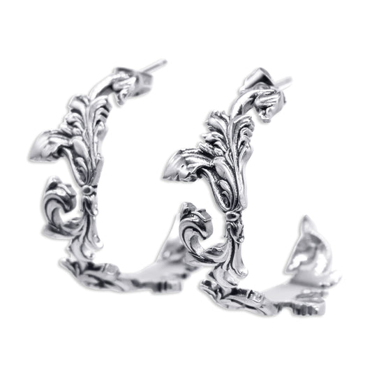 Malice Filigree Hoop Earrings – product image 1