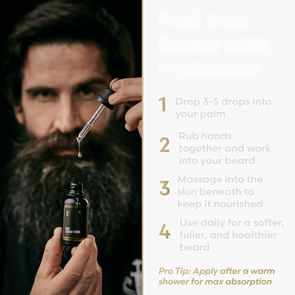Day Liquid Beard Tonic – how to use