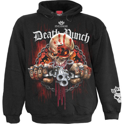 Five Finger Death Punch Assassin Licensed Black Hoodie – product image 1