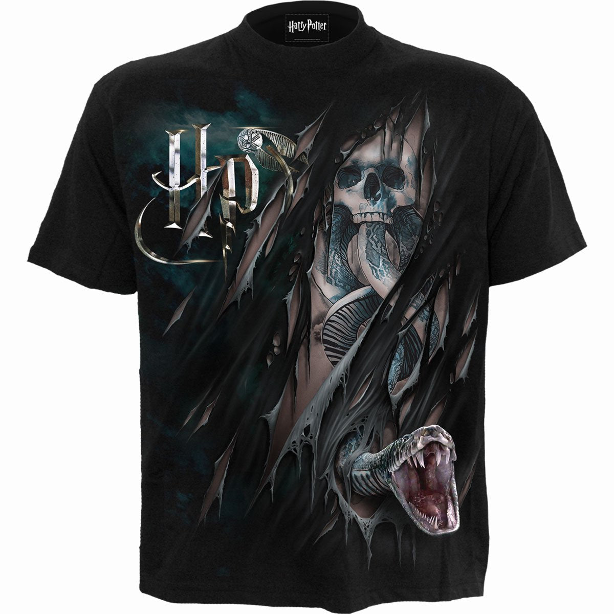 Harry Potter Dark Mark Licensed Black T-Shirt – product image 1