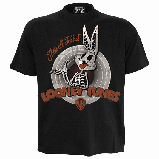 BUGS - SKULL - Front Print T-Shirt Black – product image 1 of 2