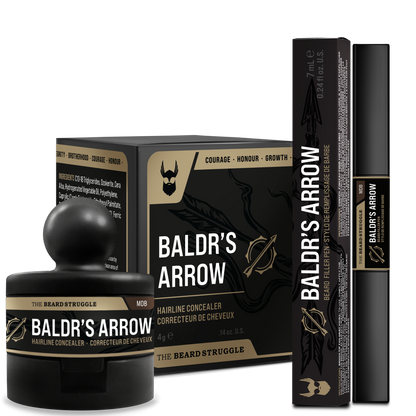 Beard Pen and Hair Concealer Bundle – product view