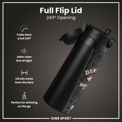NFL x ION8 Insulated Steel Water Bottle, NFL Broncos, 750ml (24oz) – product image 4 of 7