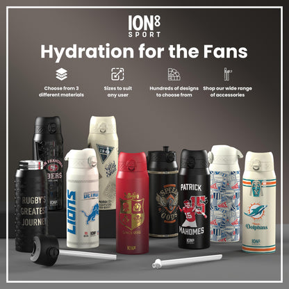 NFL x ION8 Insulated Steel Water Bottle, NFL Jaguars, 750ml (24oz) – product image 7 of 7