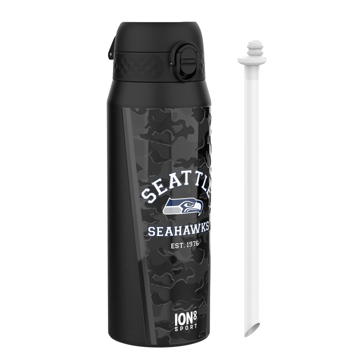 NFL x ION8 Insulated Steel Water Bottle, NFL Seahawks, 750ml (24oz) – product image 1 of 7