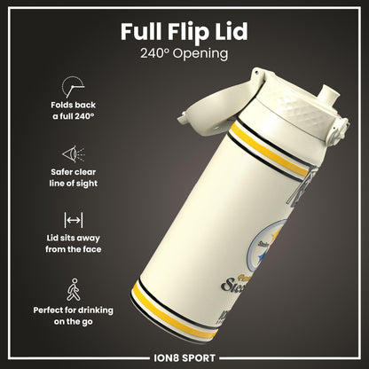 NFL x ION8 Insulated Steel Water Bottle, NFL Steelers, 750ml (24oz) – product image 4 of 7