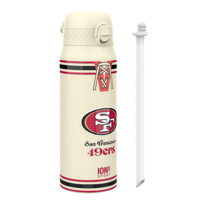 NFL x ION8 Insulated Steel Water Bottle, NFL 49ers, 750ml (24oz) – product image 1 of 7