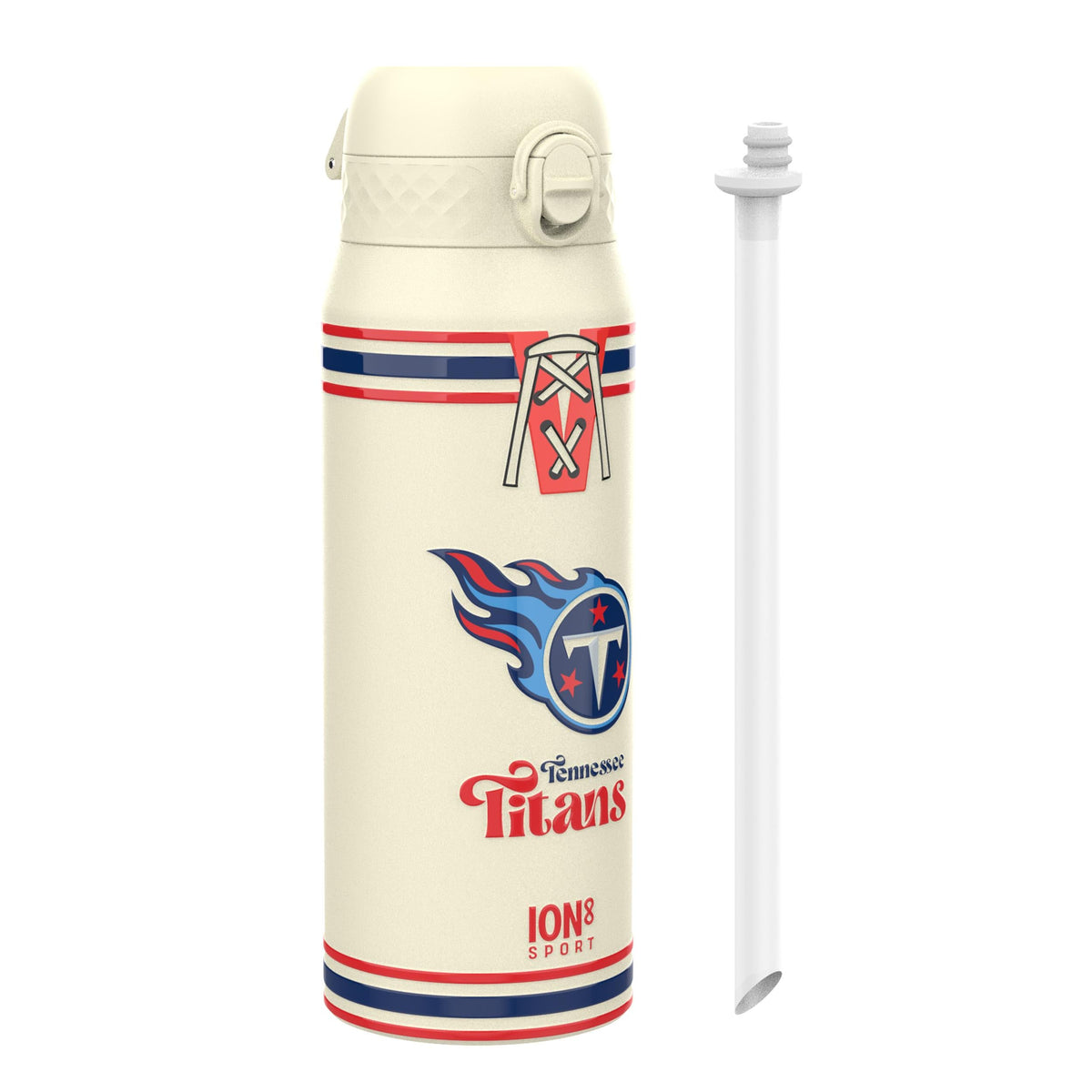 NFL x ION8 Insulated Steel Water Bottle, NFL Titans, 750ml (24oz) – product image 1 of 7