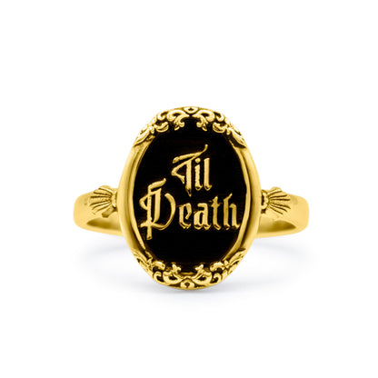 Gold Til Death Ring – product image 1 of 2