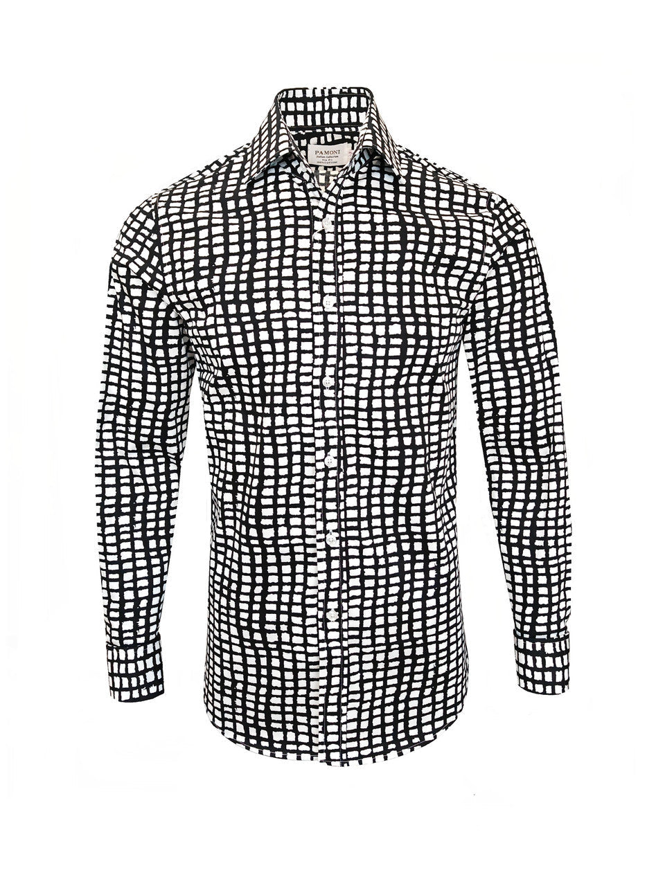 Black and White Checkered Shirt – product image 1