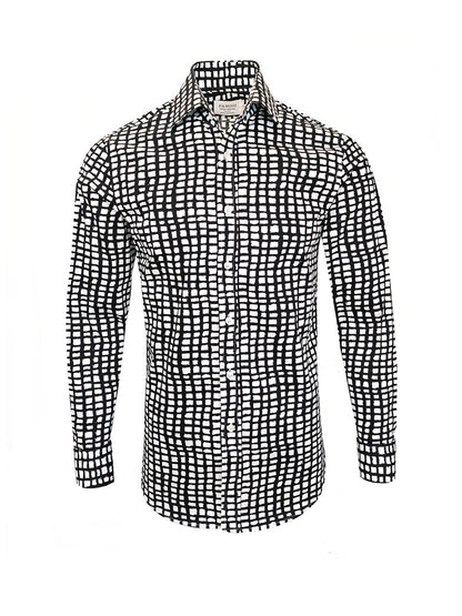 Black and White Checkered Shirt – product image 1