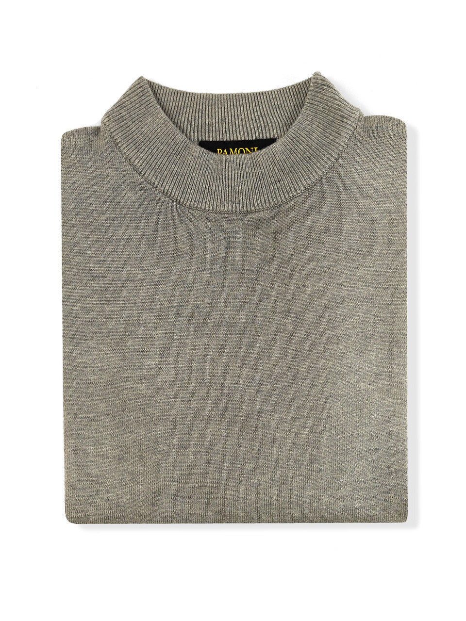 Grey High Neck Slim Fit Jumper – product image 2 of 3