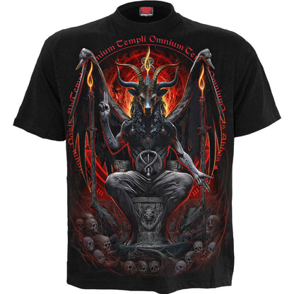 Baphomet Black Graphic T-Shirt – product image 1
