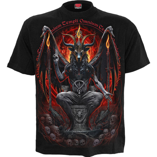 Baphomet Black Graphic T-Shirt – product image 1