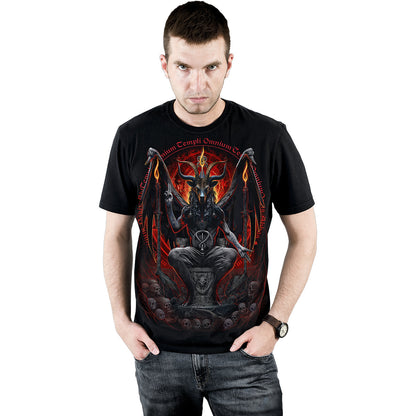 Baphomet Black Graphic T-Shirt – product image 3