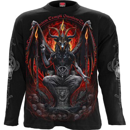 Baphomet Black Long-Sleeve T-Shirt – product image 1
