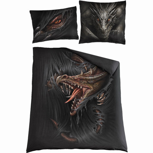MAJESTIC DRACO - Double Duvet Cover + UK And EU Pillow case – product image 2 of 2