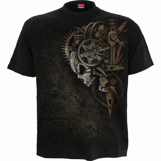 Diesel Punk Black Graphic T-Shirt – product image 1