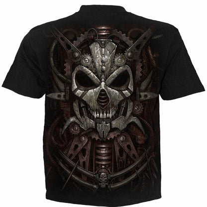 Diesel Punk Black Graphic T-Shirt – product image 2