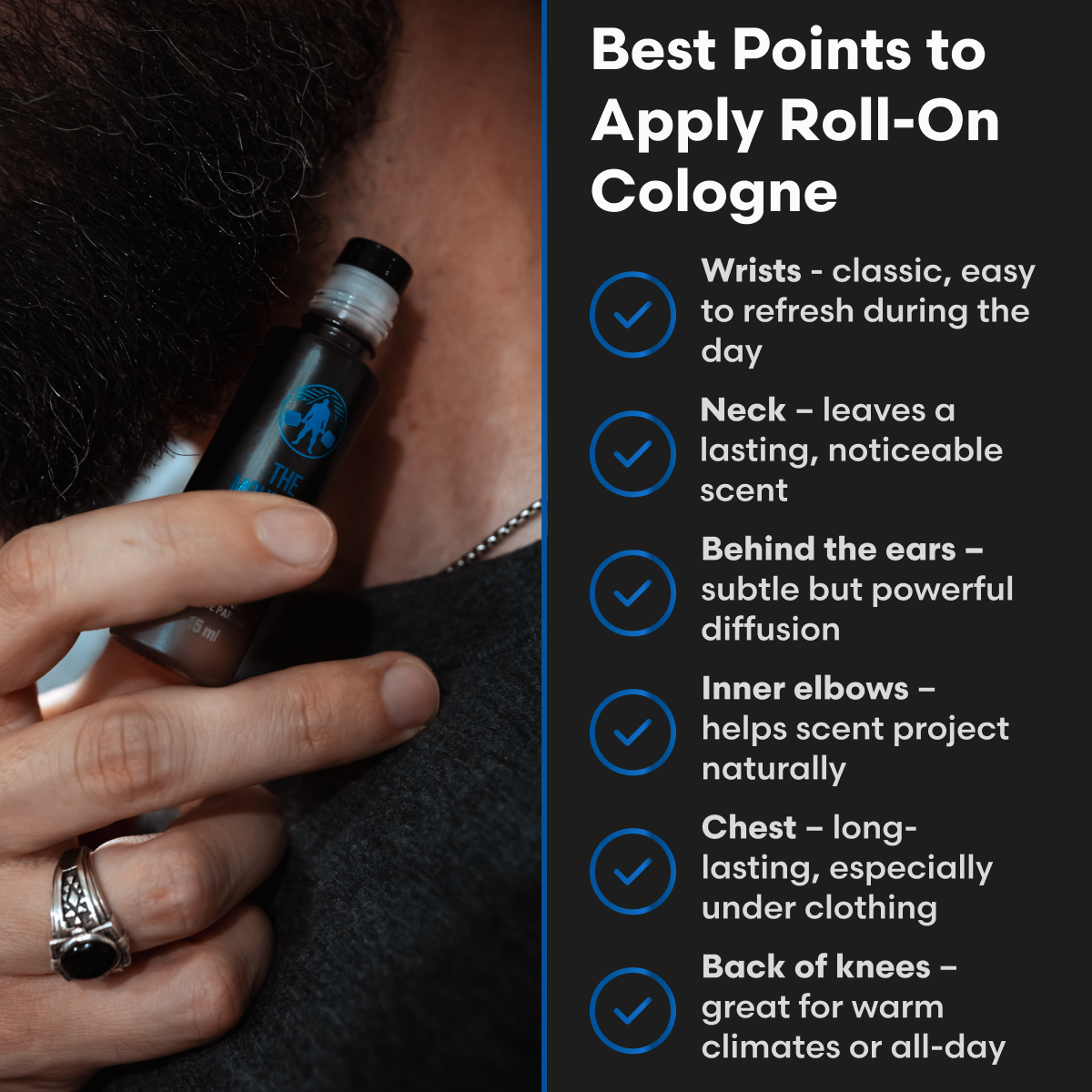 How to apply Concentrated Cologne - Mountain