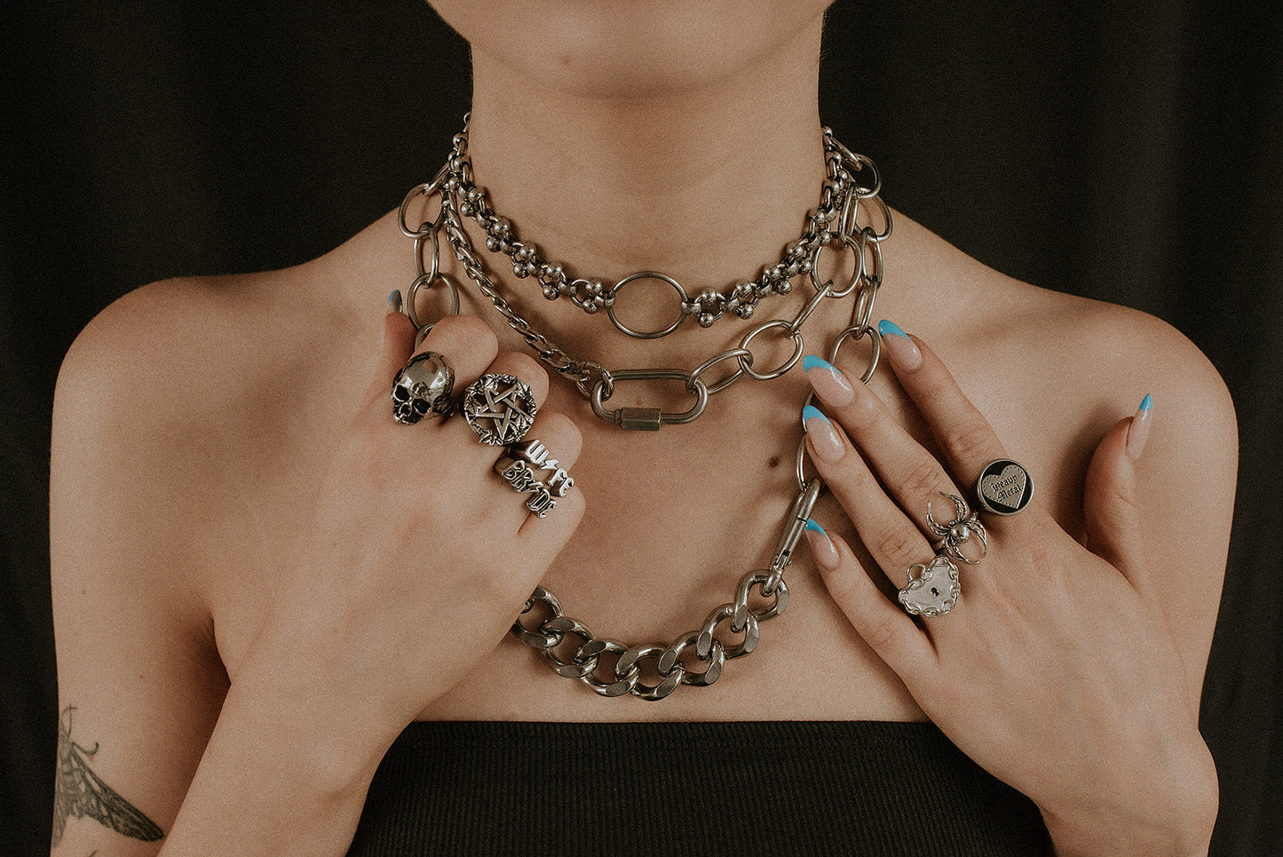 Redemption O-Ring Chain Choker – product image 3