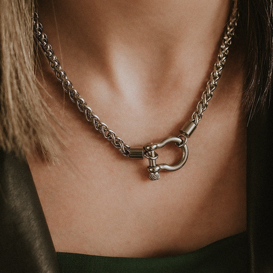 Casus Stainless Steel Chain Necklace – product image 2