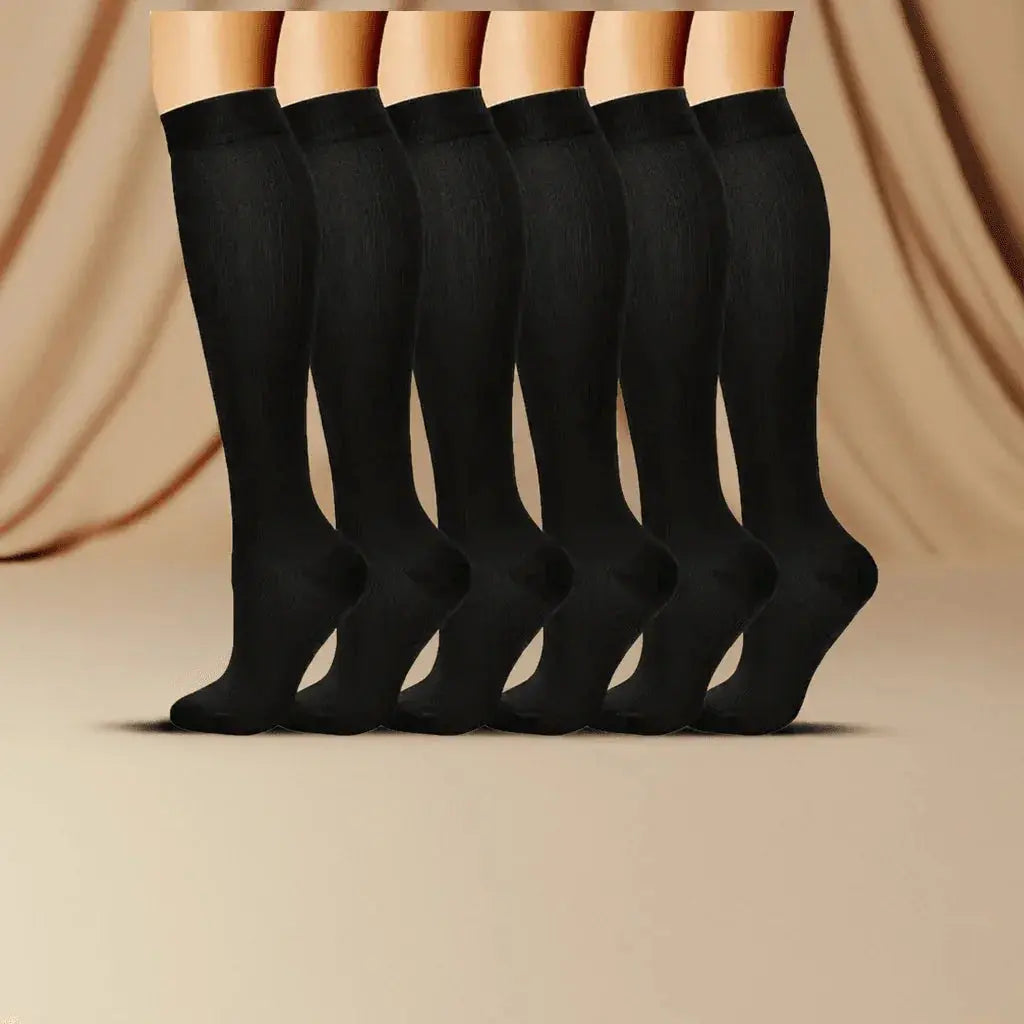 Black Skin Compression Socks - product image 3 of 10