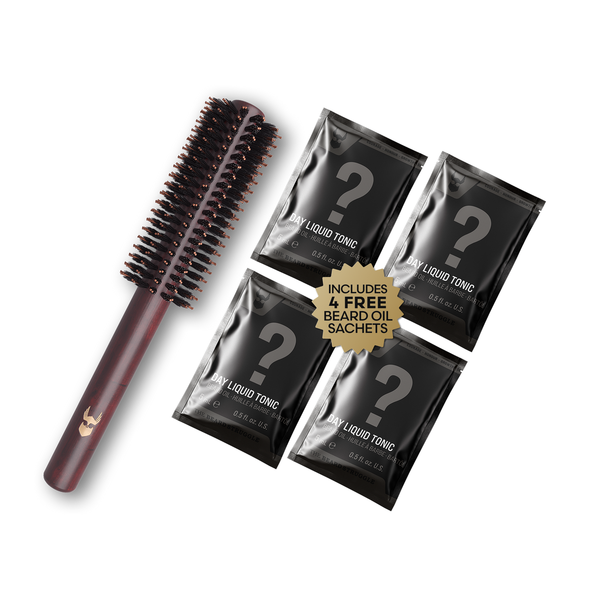 Viking Roller Beard Brush – alternate product view 3