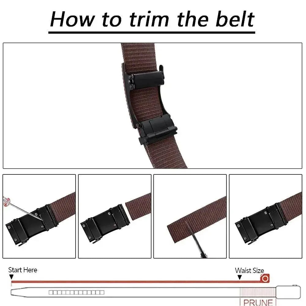 Men’s Tactical Nylon Belt – product image 6 of 10