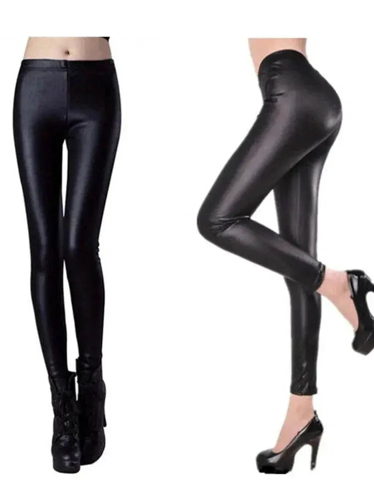 Black Leather Winter Pants – product image 7 of 7