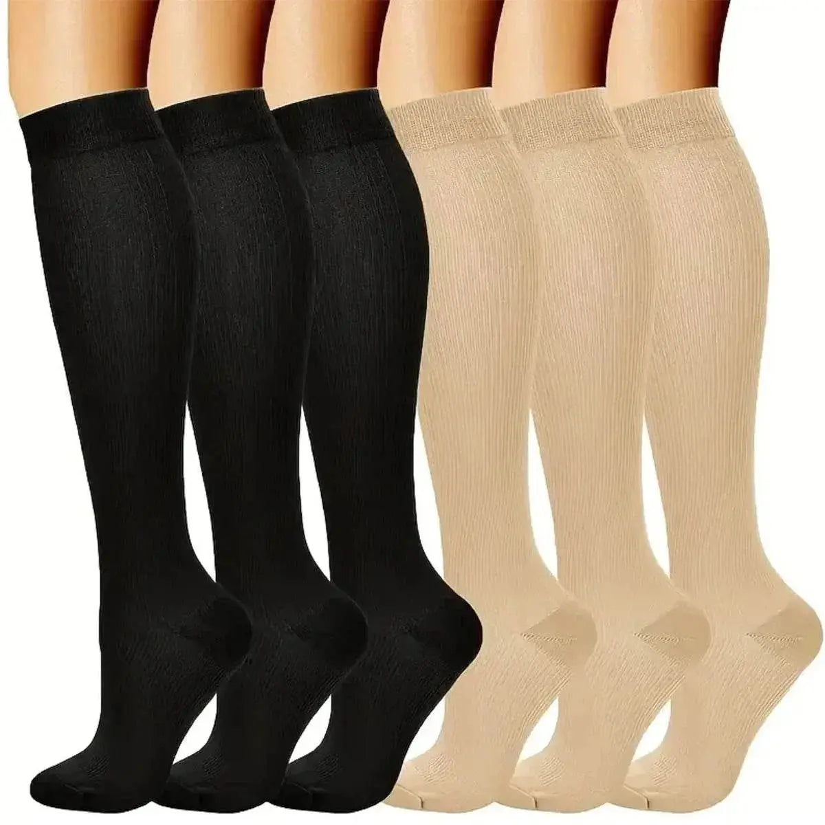 Black Skin Compression Socks - product image 7 of 10